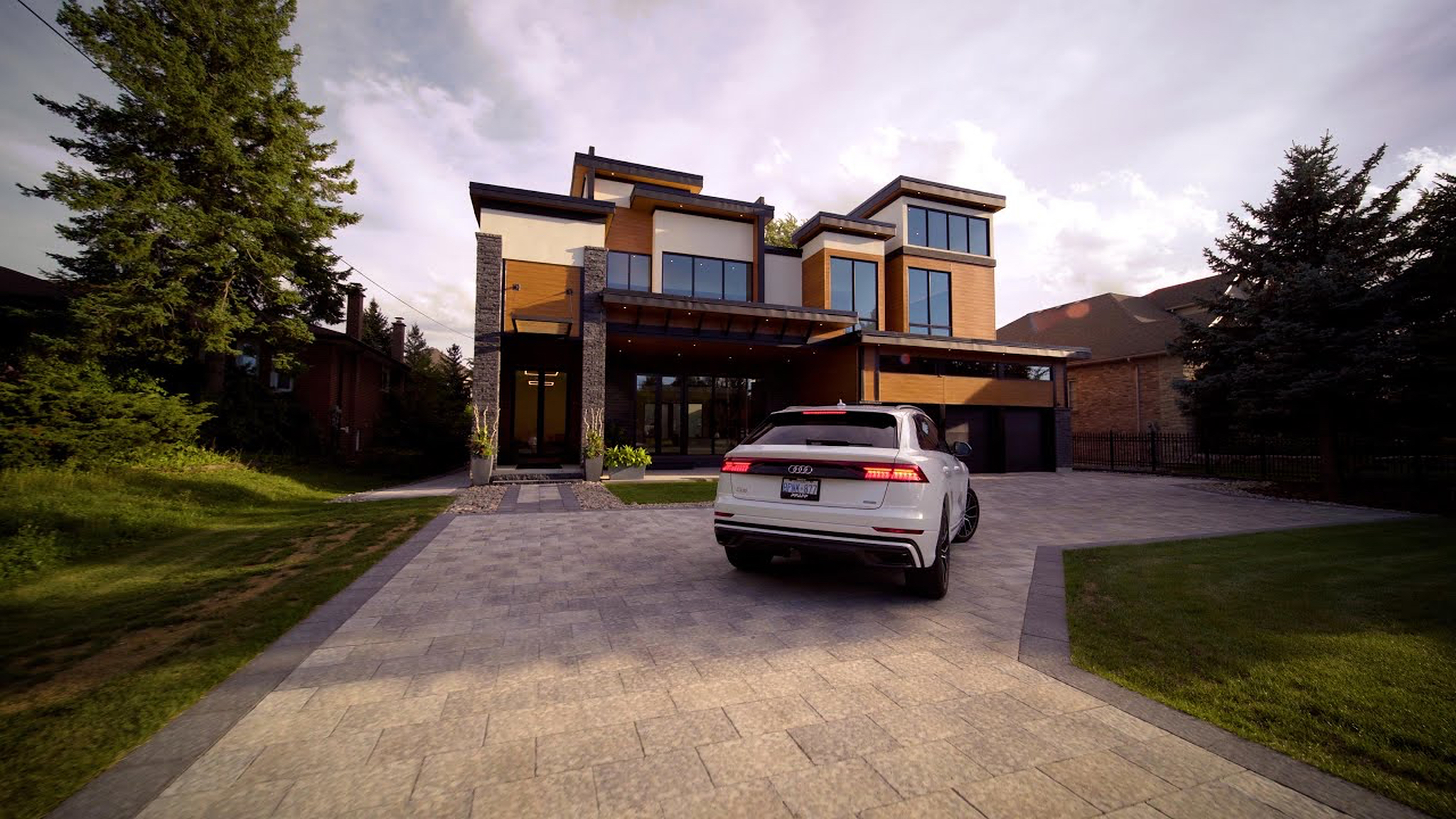 Cinematic real estate video